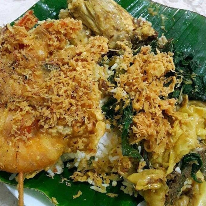 nasi padang udang