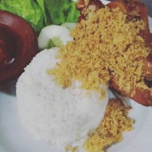 paket ayam kremes--fre--es teh