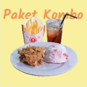 paket kombo 3 dada atau paha atas
