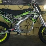 paket rangka supermoto trail tanpa mesin model klx gordons pnp semua m