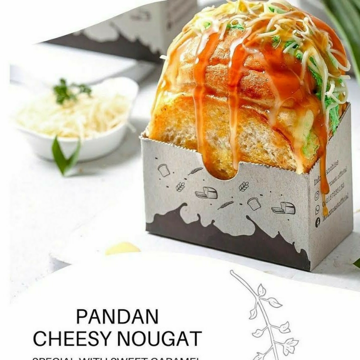 pandan cheesy nougat