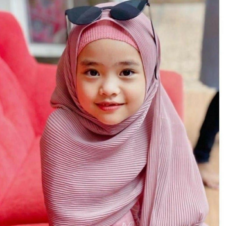 pashmina plisket anak usia 3-9 tahun panjang 150 cm 3