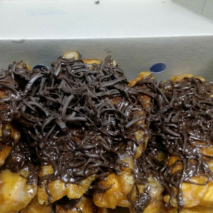 pisang coklat