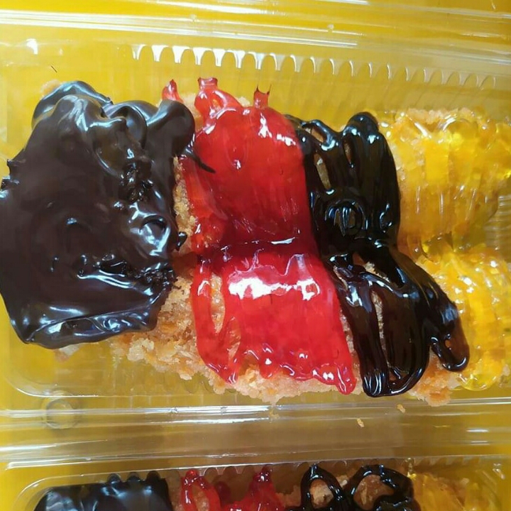 pisang crispy coklat