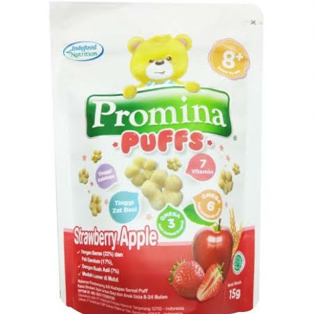 promina snack rice puffs
