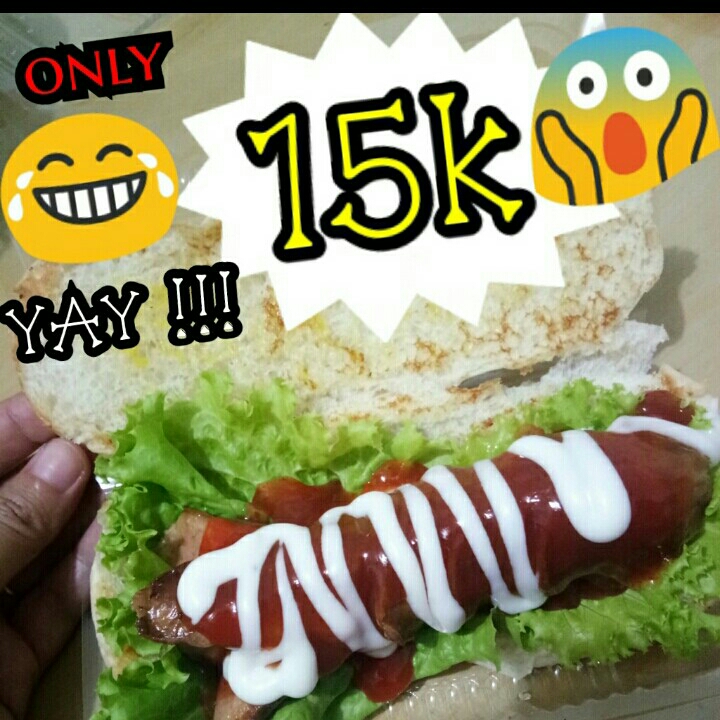 promo hotdog JUMBO 15k