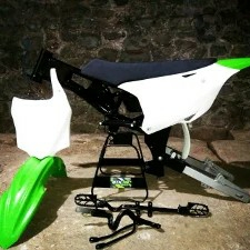 rangka bebek gtx grasstrack dan bodyset model kx85 pnp mesin jupiter v