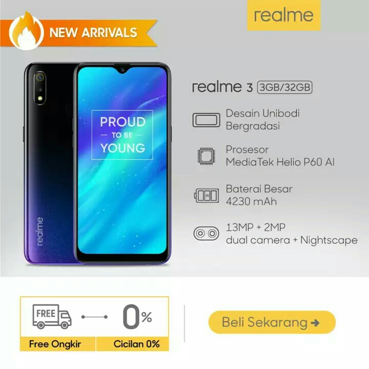 realme 3 MediaTek Helio P60 4230mAh battery