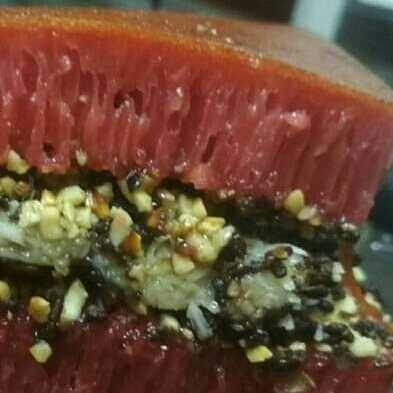 red kacang coklat susu