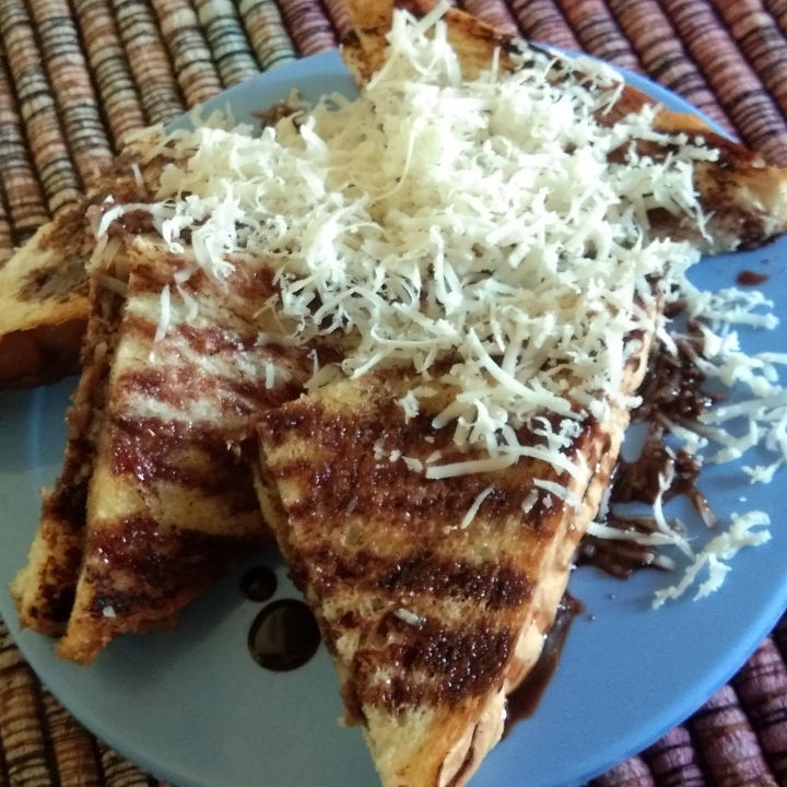 roti bakar coklat keju 
