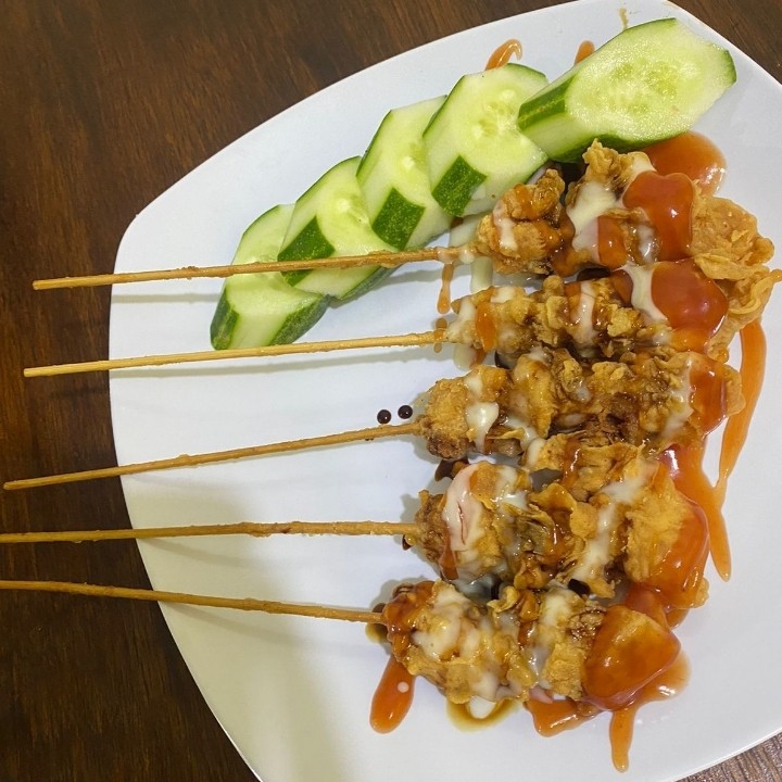 sate ayam krispy