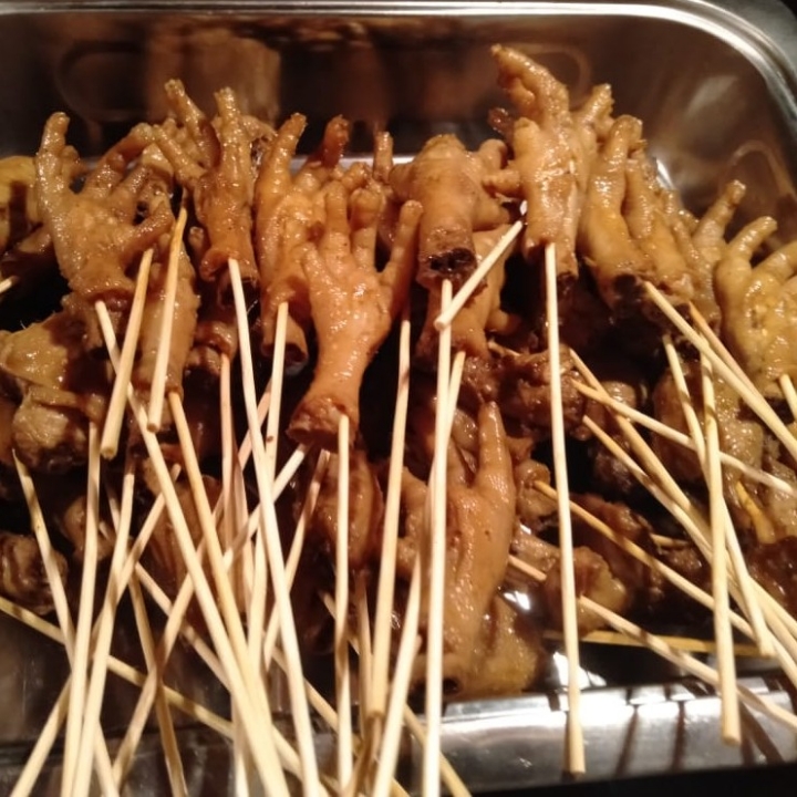 sate kepala ayam