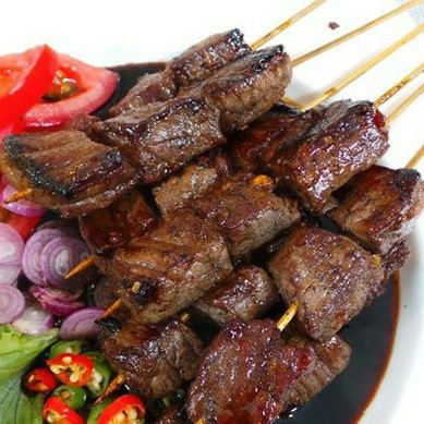 sate sapi tanpa lemak