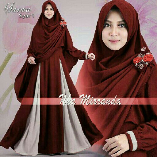 sayri sarwa plus jilbab mrn