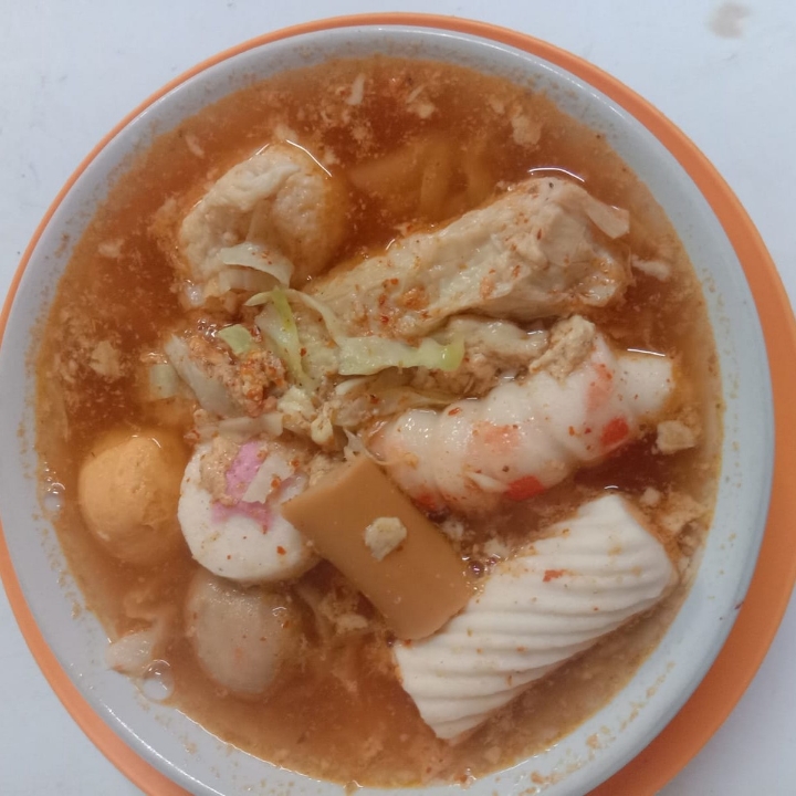 seblak ful toping tanpa ceker
