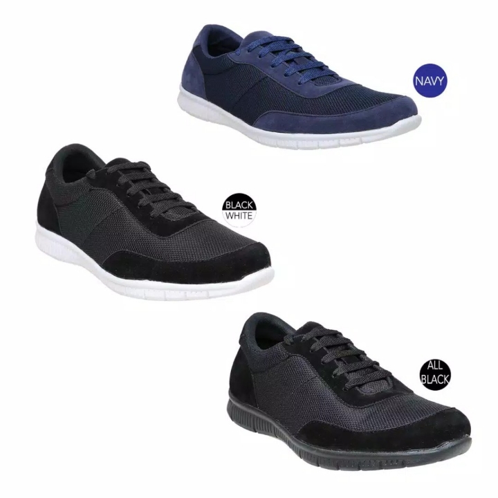 sepatu pria sneakers kasual pria snikers kuliah kets lari skate sepatu