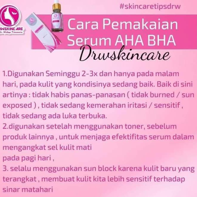 serum AHa bha