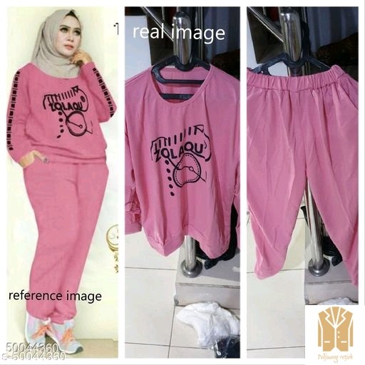 setelan zumbo -Pink