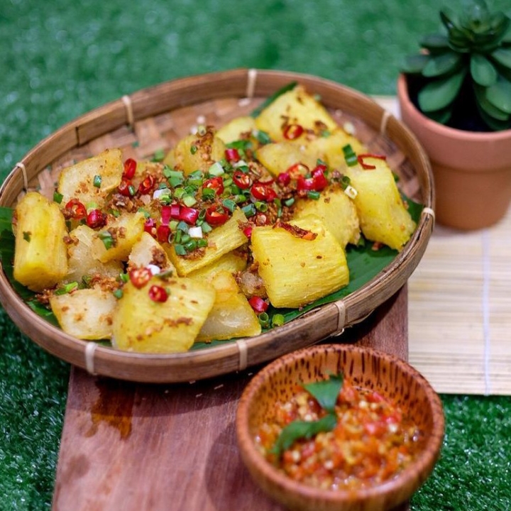singkong cabe garam