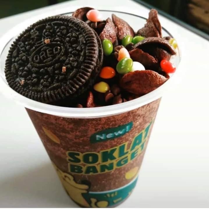 soklat strawberry toping cococuch oreo chocochip