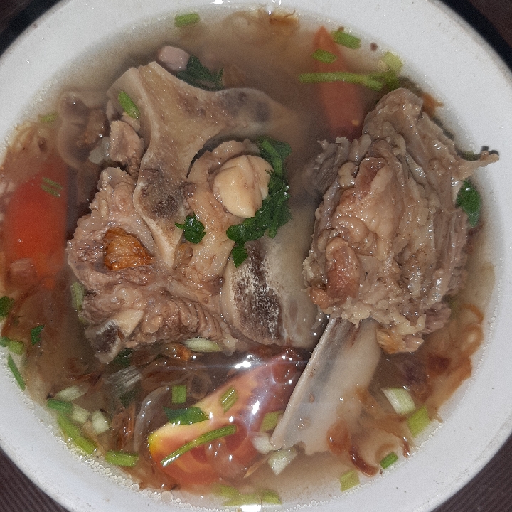 sop iga sapi tanpa nasi