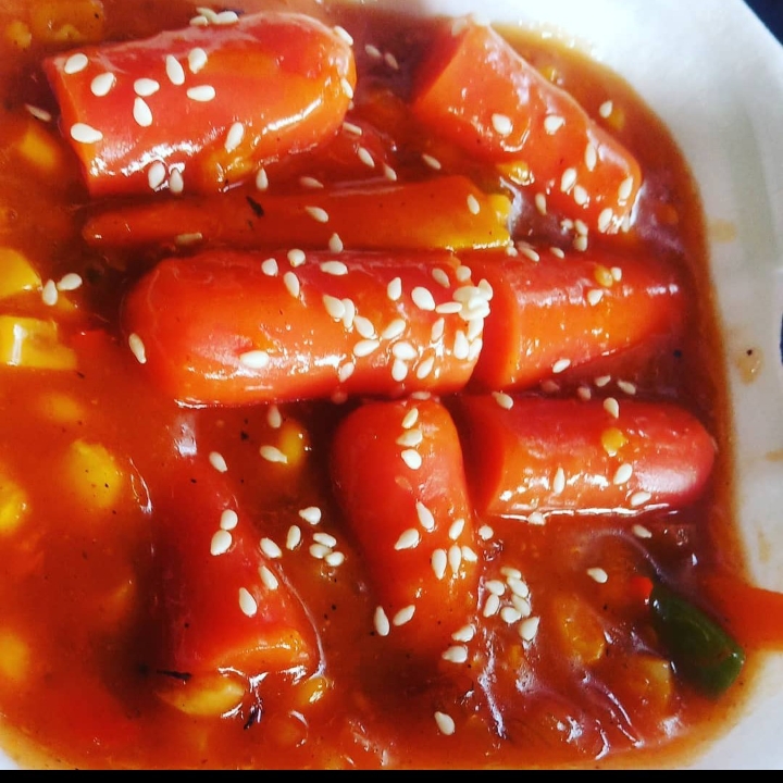 sosis asam manis