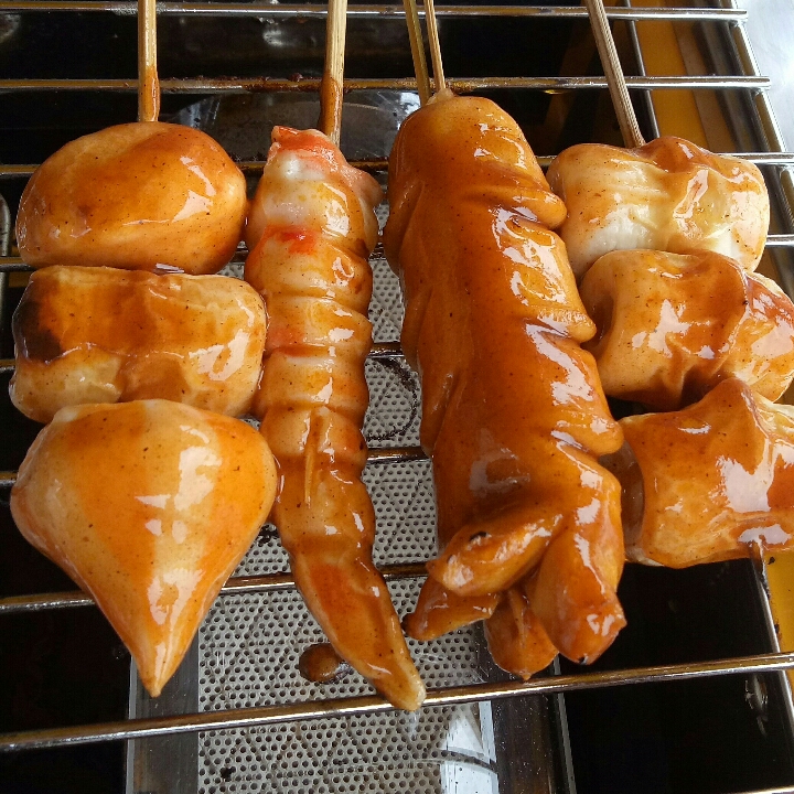 sosis bakar dan goreng