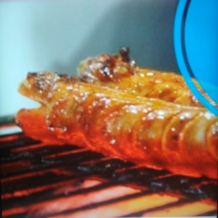 sosis sapi bakar
