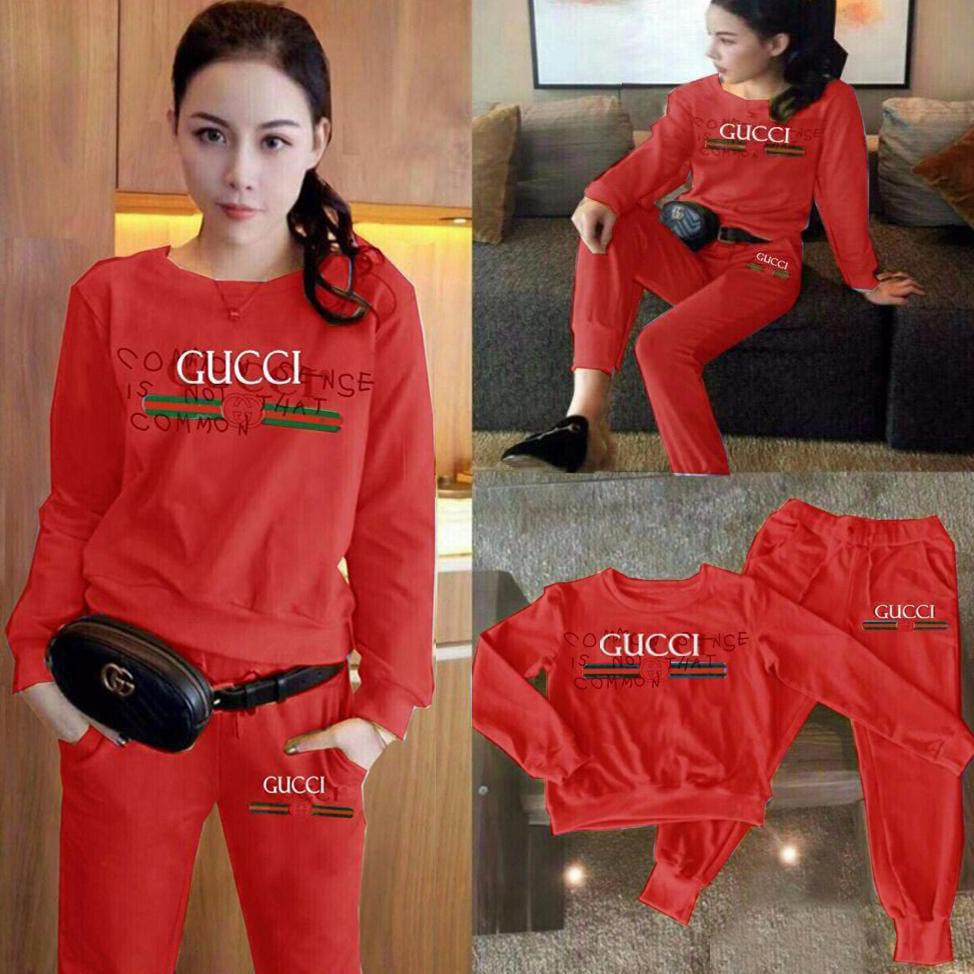 stelan baju olah raga enjoy gucibaju senamcelana trainingbaju serag