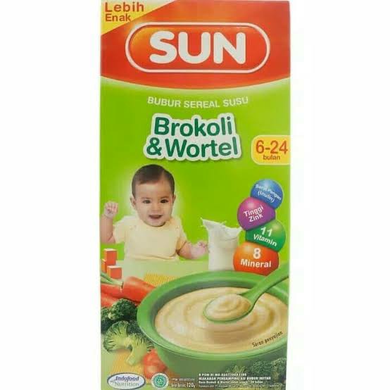 sun bubur sereal susu