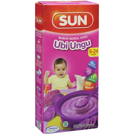 sun bubur sereal susu