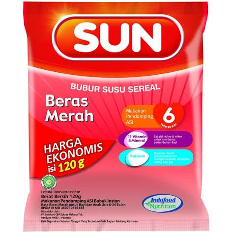 sun bubur susu