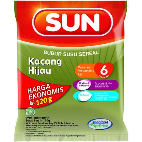 sun bubur susu