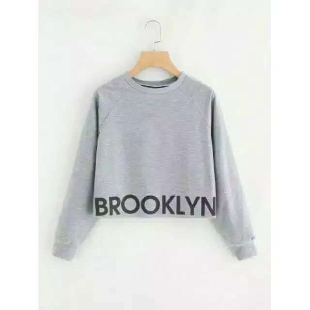 sweater CROP BRKLN 2