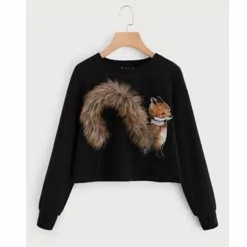 sweater FAUX FUR