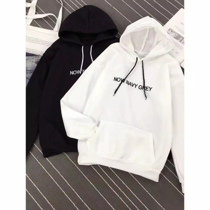 sweater hodie NAVY GREY