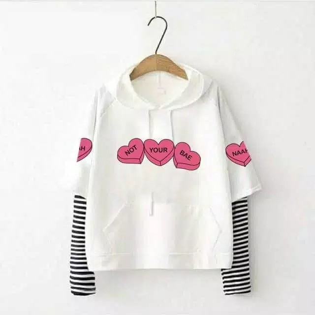 sweater hodie NOT YOUR BAE