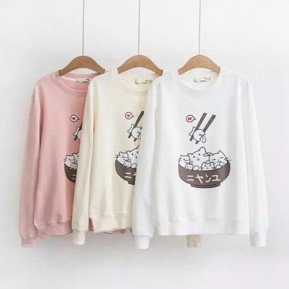sweater wanita  ramen
