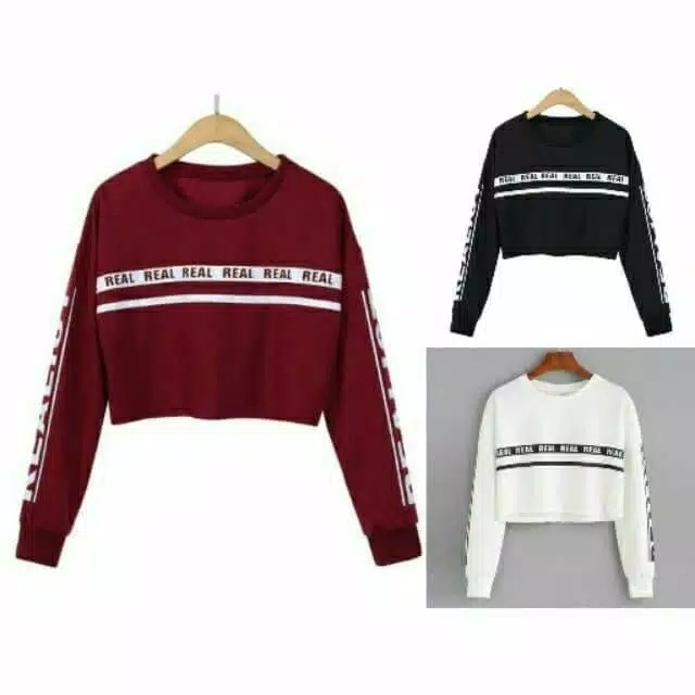 sweater wanita REAL 3 warna