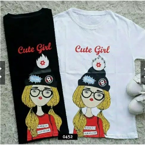 t-shirt CUTE GIRL