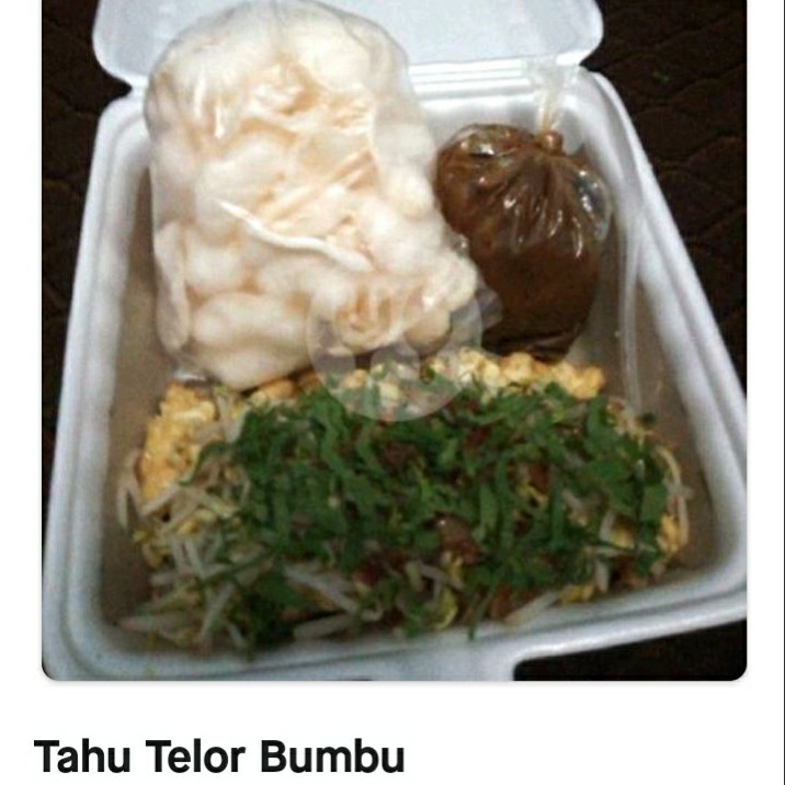 tahu telor bumbu