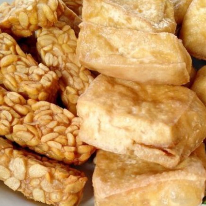 tahu tempe goreng tanpa nasi