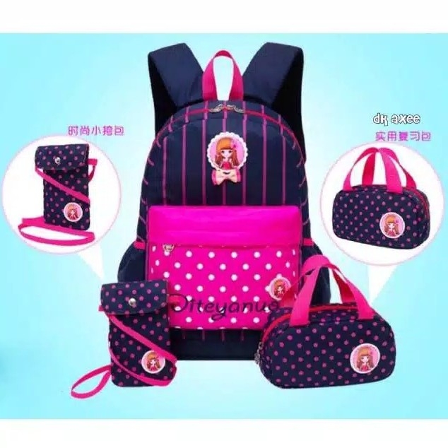 tas anak tas wanita BARBY POLKA  2