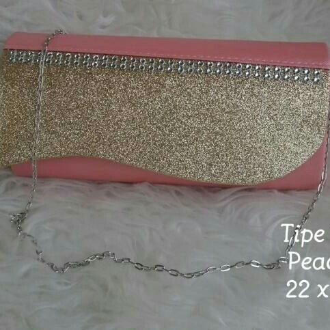 tas pesta tipe 3e peach