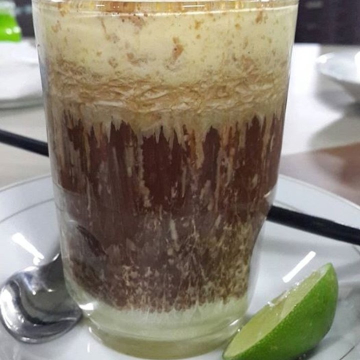 teh telor khas padang