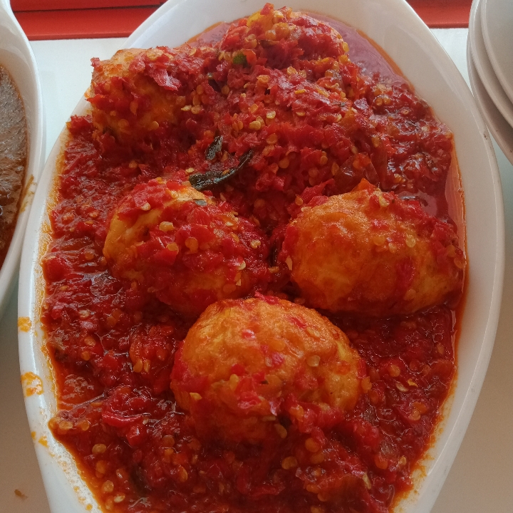 nasi telur balado