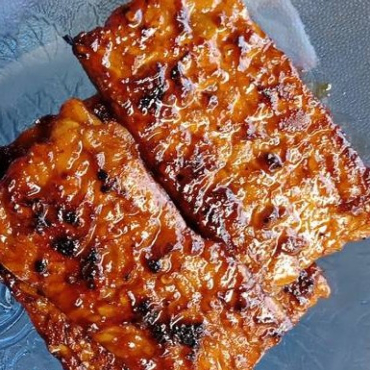 tempe bakar nasi