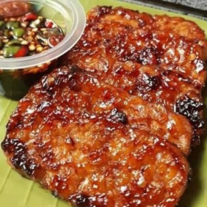 tempe bakar tanpa nasi