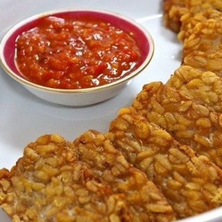 tempe goreng nasi