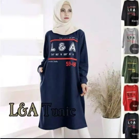 tunik dress  L  A 2